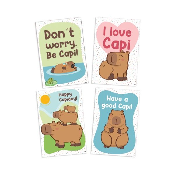 Quadros Decorativos IMP. Capivara c/4 – F...