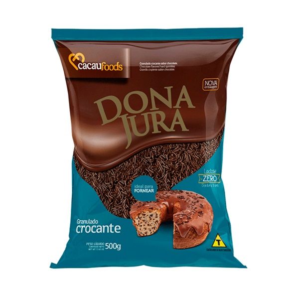Granulado Crocante Chocolate Dona Jura 50...