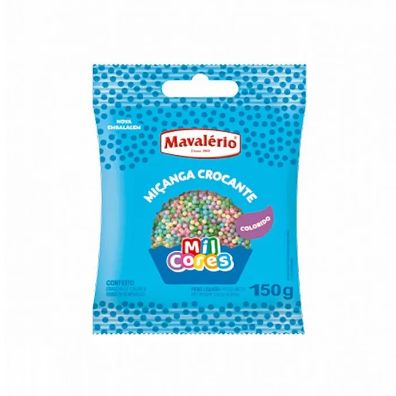 Confeito Miçanga Nº 0 Colorida Baby 150g ...