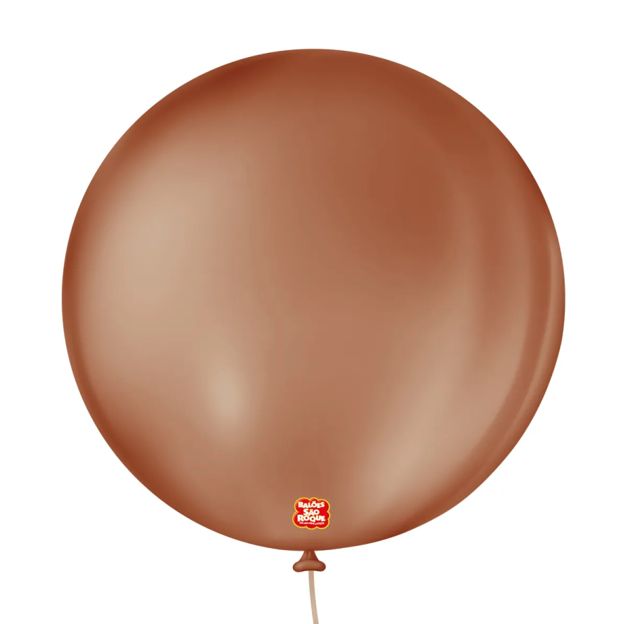 Balão 5" Liso Redondo Café Brasil Pacote ...