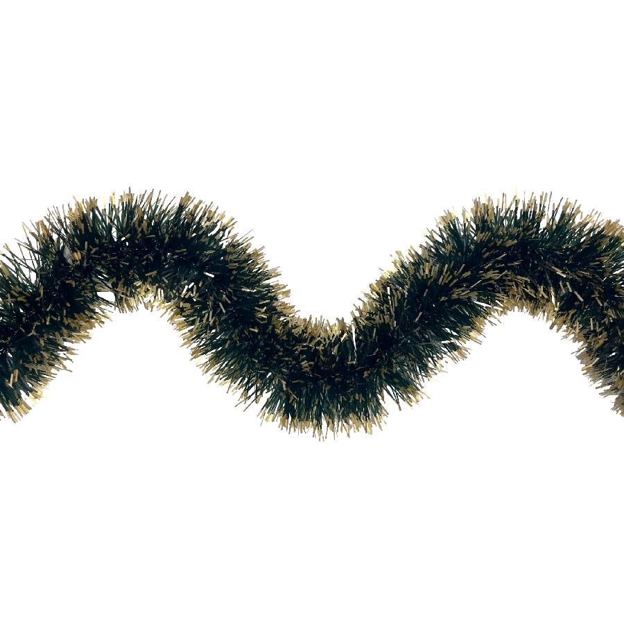 FESTÃO VERDE/DOURADO 6 FITAS – 12CM X 2M