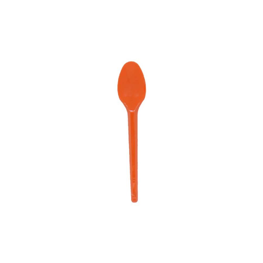 Colher para Sobremesa – Laranja – Poliest...