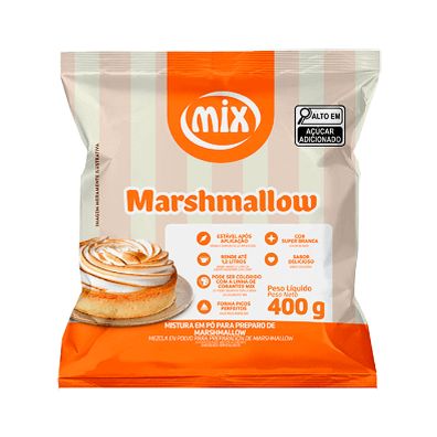 Marshmallow em Pó 400g – Mix Marshmallow em Pó 400g – Mix