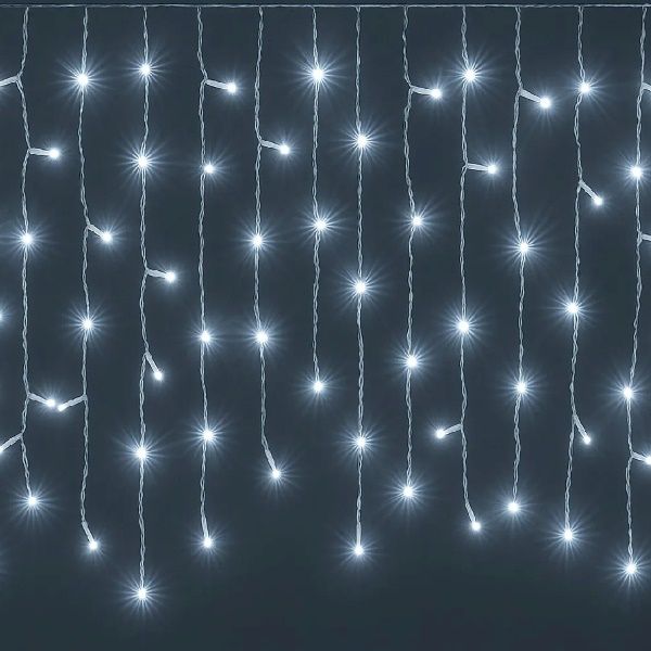 Pisca Cascata LED  Branco Frio 110V