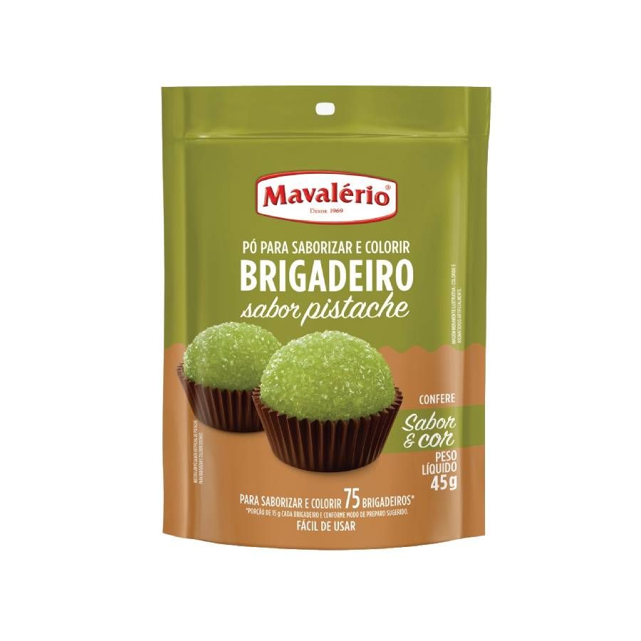 Pó para Brigadeiro Sabores 45g Mavalério