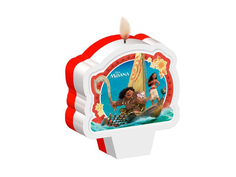 VELA PLANA ADESIVADA MOANA 01 un.