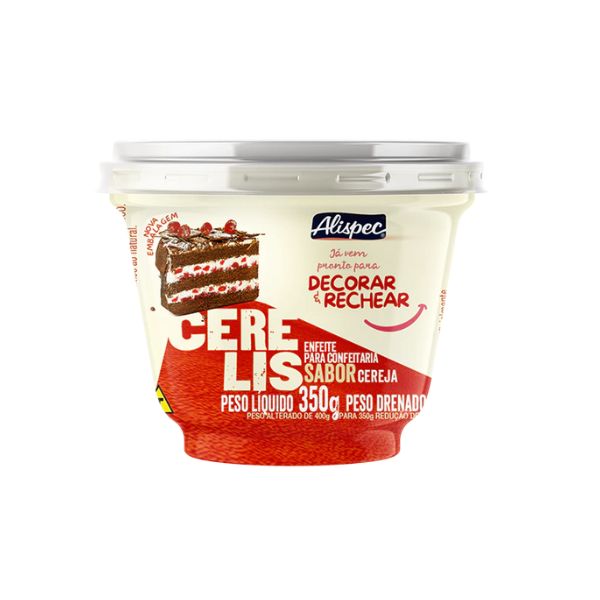 Cerelis Confeitos Sabor Cereja 350g – Ali...