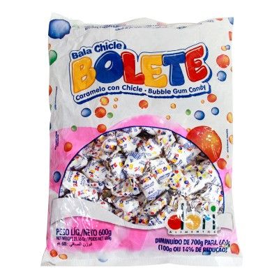 Bala Chicle Bolete 600g – Dori