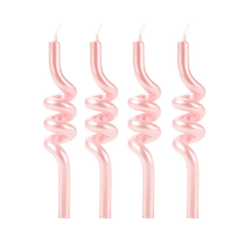 Vela Tubo – (4 Unid) - Cores - Silver Festas