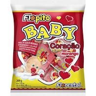 PIRULITO BABY CORACAO MORANGO 200G