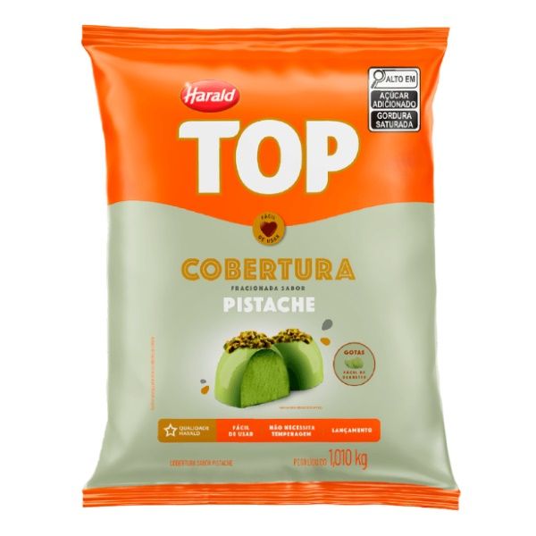 Cobertura Top Gotas 1,01kg Pistache | Harald