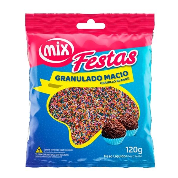 Granulado Macio Misto 120g – MIX