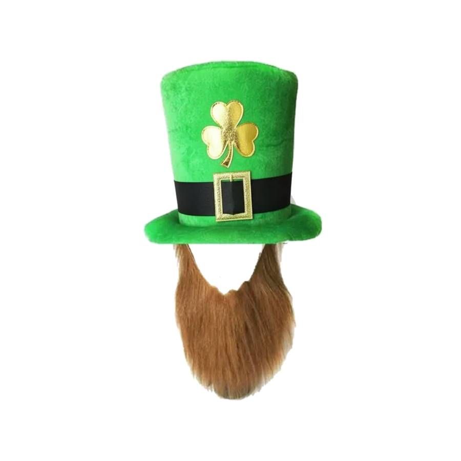 Chapéu St. Patricks com Barba