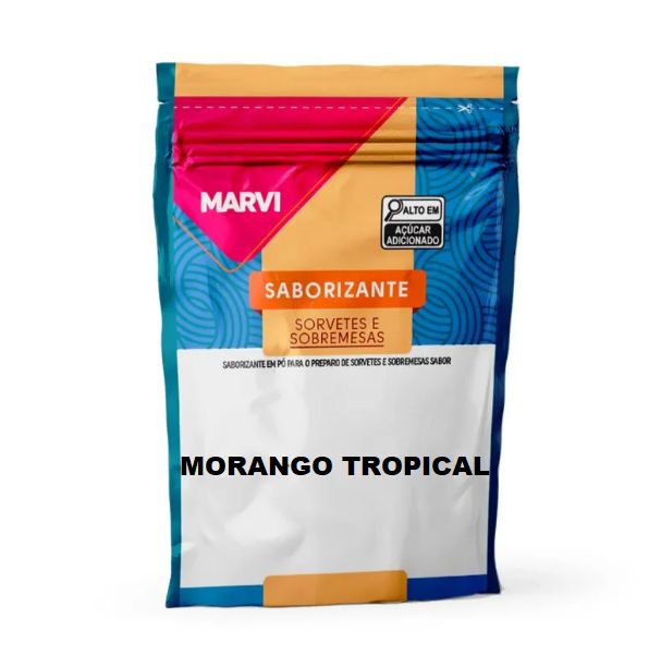 Base Saborizante Morango Tropical 100g - ...