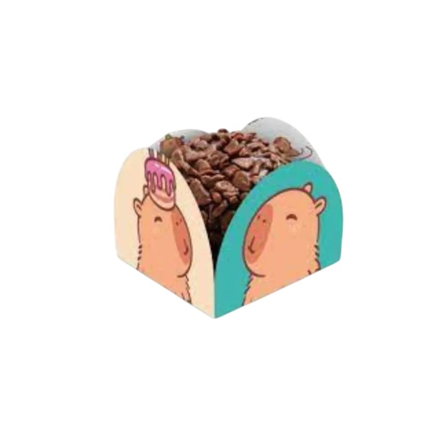 Porta Forminha Capivara – 50 Unidades – R...