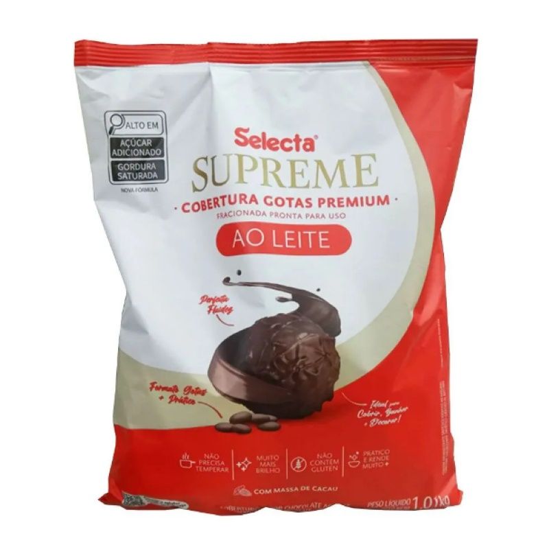 Chocolate Supreme Gotas Premium 1kg Ao Le...