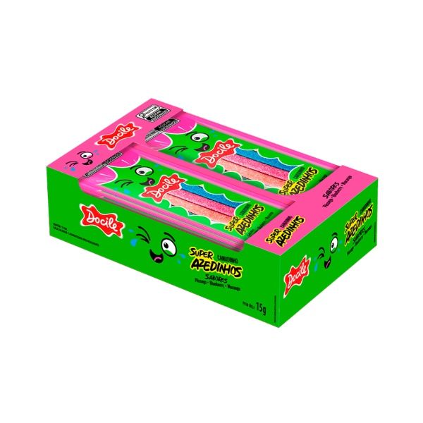 Caixa Canudinho Super Azedinhos – Docile ...