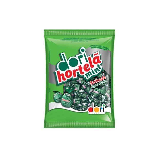 Bala Hortelã Recheada Mint 600g – Dori