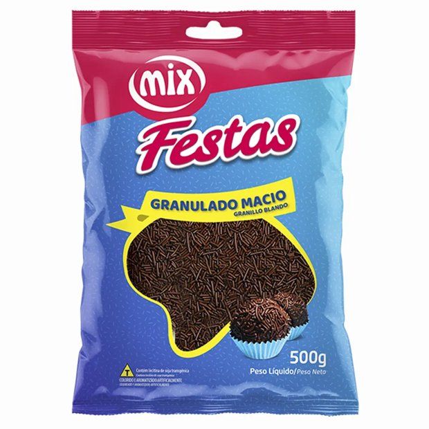 Granulado Macio Escuro 500g – Mix