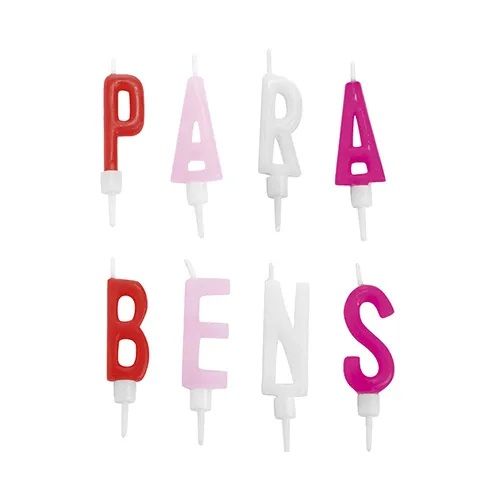 Vela Parabéns Menina 