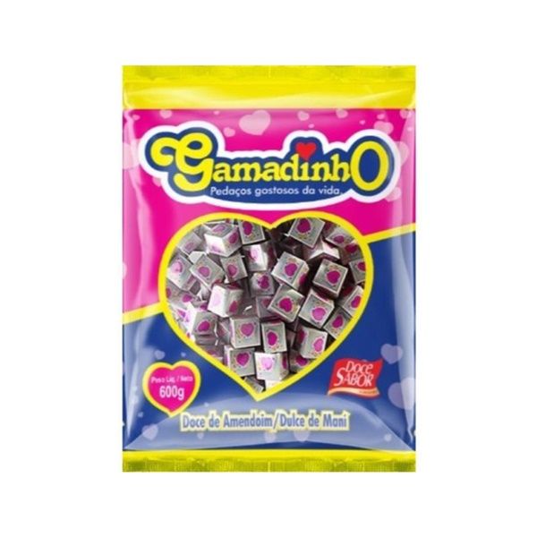 Doce de Amendoim Dadinho Gamadinho 600g