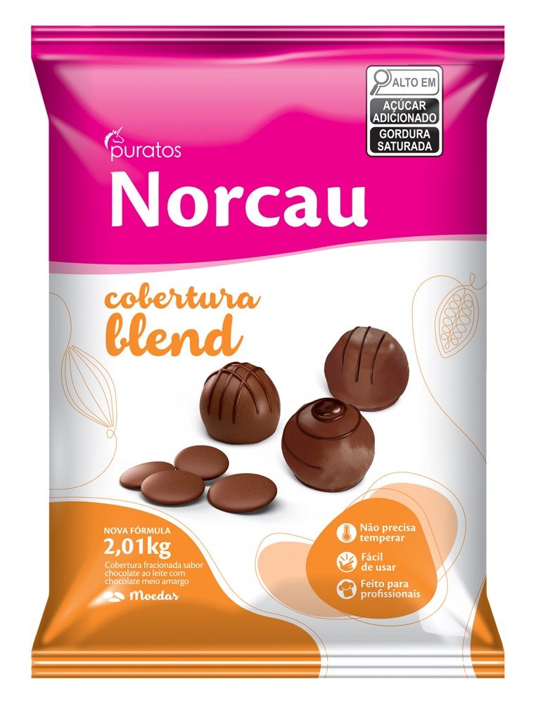 Cobertura Norcau Gotas Blend 2kg | Puratos