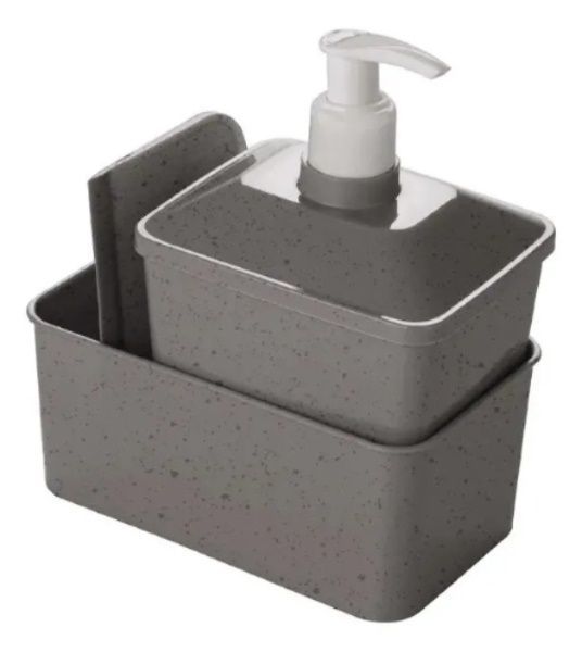 Kit Porta Detergente Compacto Rodinho Qua... Kit Porta Detergente Compacto Rodinho Qua...