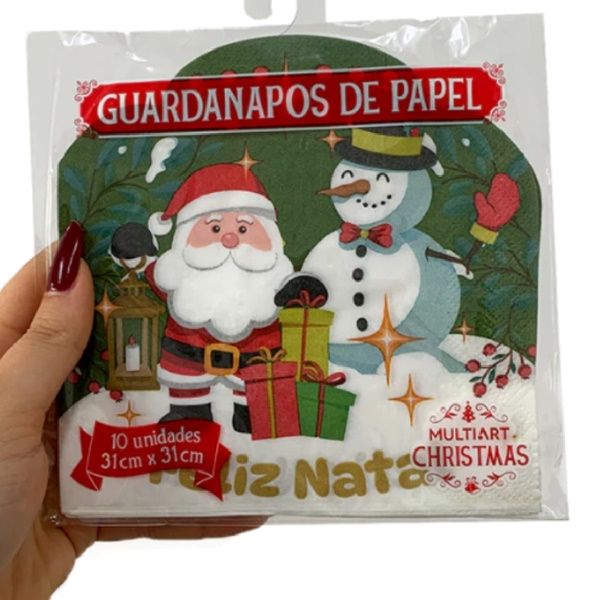 GUARDANAPO DECORATIVO DE NATAL GPX0018 