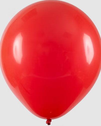 Balão nº 9 Cristal Tradicional  Vermelho ...