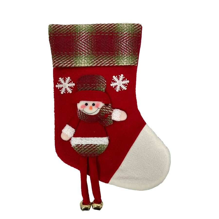 Bota Boneco Natalino de Pernas Longas – X...