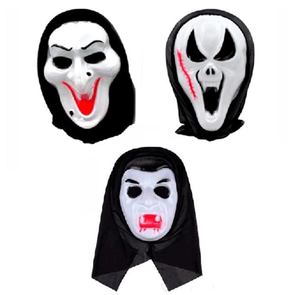 Máscara Pânico Plástica – Unidade