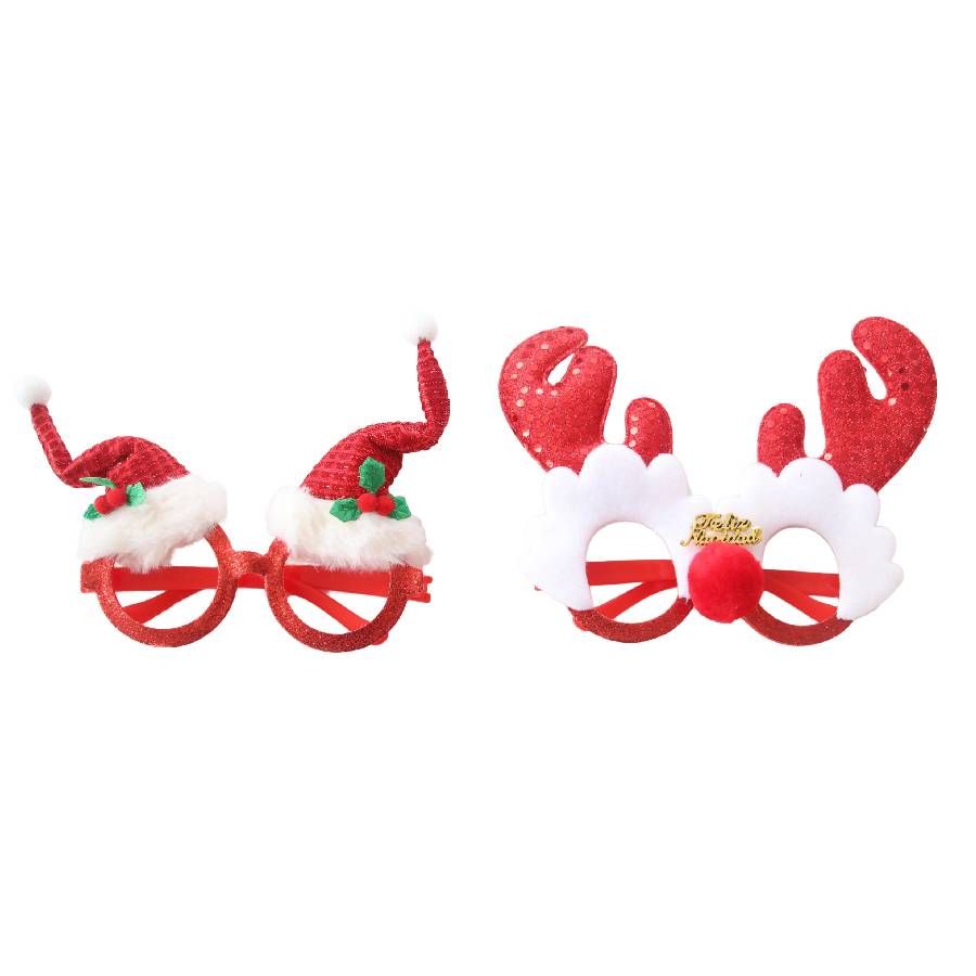 Óculos Figura Natalina 22cm x 14cm