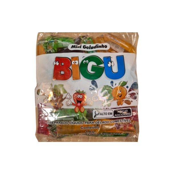 Geladinho 28ml com 50 unidades – Bigu