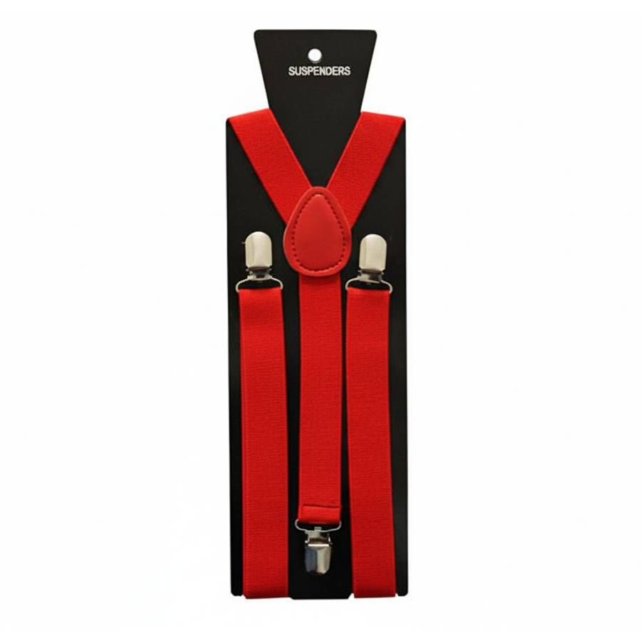 AD – Suspensório com 1 Unidade – Vermelho