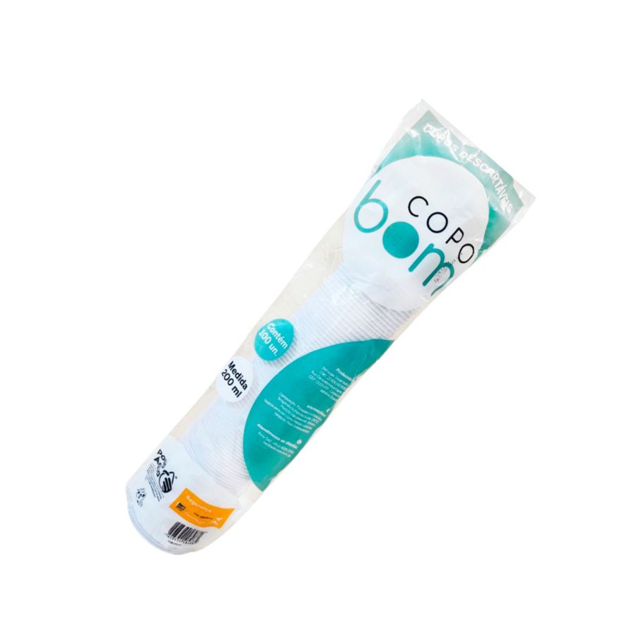 Copo Plástico 200ml – PS Transparente – C...