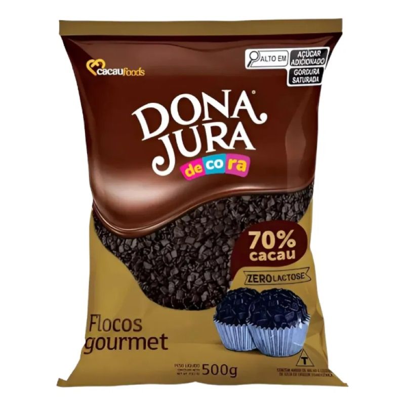 FLOCOS GOURMET 70% CACAU