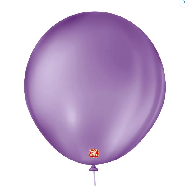 Balão 8" Liso Redondo Roxo Ametista  Paco...