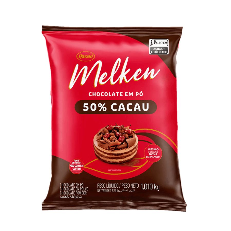 CHOCO PO 50% 1,010KG MELKEN