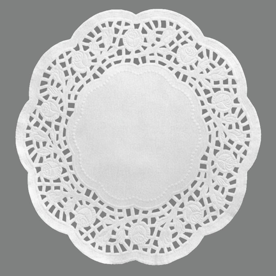 Toalha de Papel Rendada 12,5 cm c/50 Unid