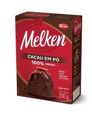 CACAU EM PÓ 100% 200G MELKEN