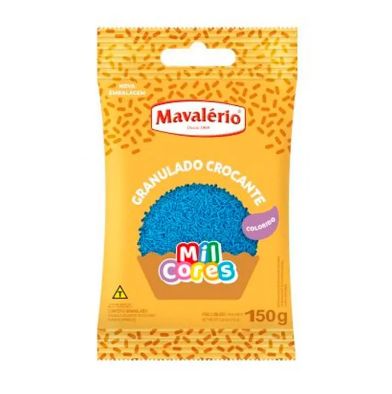 Granulado Crocante Azul 150g – Mavalério
