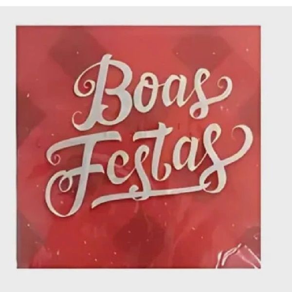 Guardanapo Natal 20 Unidades 33x33cm 