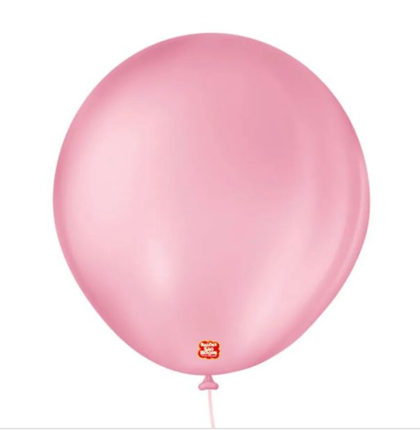 Balão 8" Liso Redondo Rosa Tutti Frutti P...